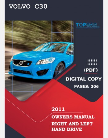 volvo c30 2011 owners manual